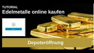 TUTORIAL Teil 3 - AUVESTA - Depoteröffnung - Gold und Silber kaufen