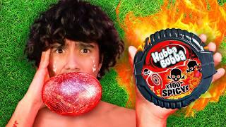 Eating the World’s Spiciest Gum (Can You Blow a Bubble?)