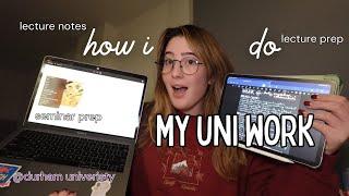 how i study at uni | productive lecture prep, seminar prep, & note-taking