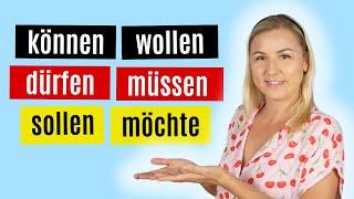 Alle Modalverben einfach erklärt | Deutsch lernen A2, B1, B2