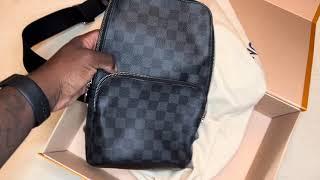 UNBOXING Men's Louis Vuitton Avenue Sling Bag!