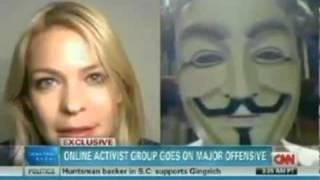 Anonymous Live On CNN !