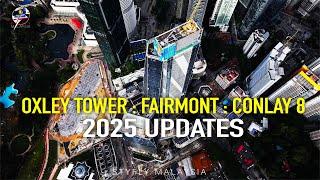 OXLEY TOWER , CONLAY 8, FAIRMONT TOWER UPDATES WITH HAPPY CHINESE NEW YEAR. BONUS FOOTAGE 4K 60FPS