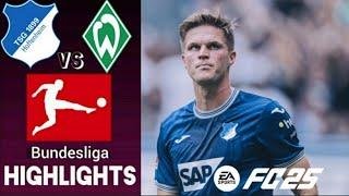 TSG Hoffenheim vs SV Werder Bremen 5.Spieltag Bundesliga highlights