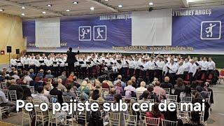 Corul bărbătesc Bucovina la sala Sporturilor Pitești - Pe-o pajiște sub cer de mai