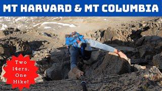 Colorado 14ers: Mt Harvard & Mt Columbia Virtual Hike Trail Guide