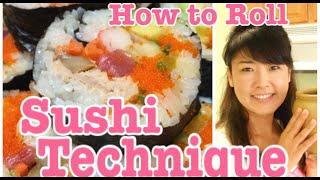 How to Roll Sushi - Technique