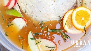 Smoked Turkey Brine (With Apple Cider and Honey)