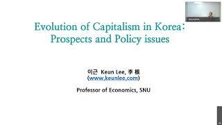 Catch-up and Convergence in Korean capitalism