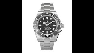 Rolex Submariner 124060 4K Watch Review