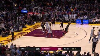 4th Quarter, One Box Video: Cleveland Cavaliers vs. San Antonio Spurs