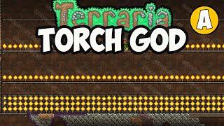 Terraria how to get The Torch God (EASY) | Terraria how to summon The Torch God | Terraria 1.4.4.9