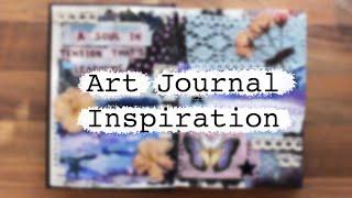 Art Journal Inspiration #98 (ASMR - no talking)