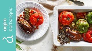 Stuffed tomatoes & peppers