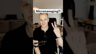 Micromanaging? You’re Killing Your Team! #short #software #softwareengineering