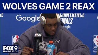 Timberwolves after Game 2 loss to Thunder: 'We've got to be desperate'