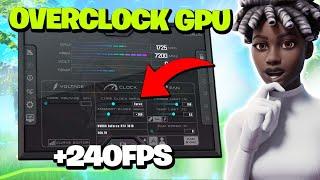 Overclocking GPU Until I Get 240FPS - Ultimate Guide!