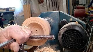 Maple Bowl Turning.