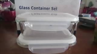 Bayco Glass Meal Prep Containers