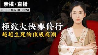 體驗頂級高潮，道家丹道修行與佛家禪定的終極目標是擺脫一切痛苦，獲得超越生死的極致大樂！【無有淺談 | 素樸 | 直播】2023-04-10