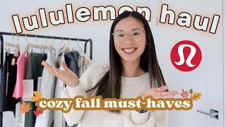 lululemon haul | best pieces to transition from summer/early fall | 2024