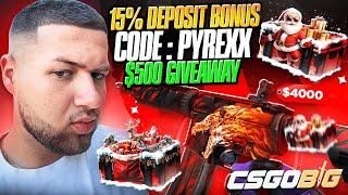  CSGOBig Promo Code 2024  ( Free Bonus Skins Money and Cases ) | CSGOBIG 15% DEPOSIT BONUS 