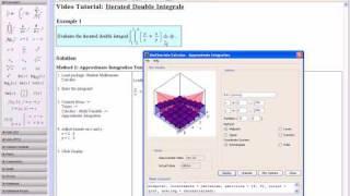 Tutorial: Iterated Double Integrals