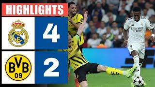 Real Madrid gegen Dortmund 4 - 2 | HIGHLIGHTS | Champions League 2024/25