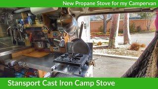 Replacing my Campervan Stove with a Stansport 15,000 BTU Cast Iron Propane Camp Stove