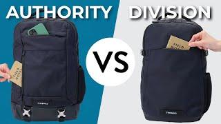 Timbuk2 Authority vs Division Explained in 5 Minutes