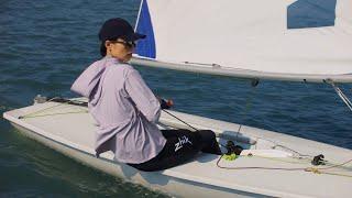 Xu Lijia, Asia's first ever Olympic sailing champion and now a sports media professional.