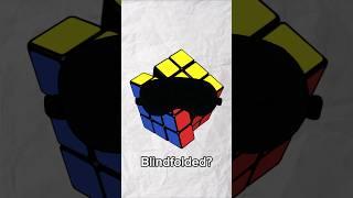 Rubik’s Cube BLINDFOLDED?! 