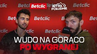 SENSACYJNY ZWYCIĘZCA BITWY O POŁUDNIE! WUDO: "TO BYŁO 99% SZCZĘCIA, 1% PRACY" | BETCLIC x BOP