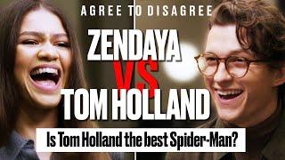 Tom Holland and Zendaya Argue Over The Internets Biggest Debates | Agree To Disagree | @LADbible