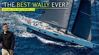 WALLY WOW!! 'Our best ever' they say - we sail the Wallywind 110 to see why