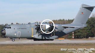 Airbus A400M Atlas - German Air Force 54+34 - takeoff at Manching Air Base