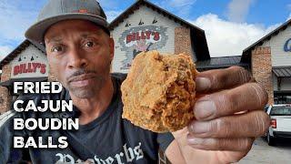 Billy’s Famous Fried Boudin & Chicken Cracklin!