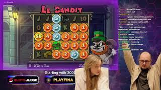 Le Bandit by Hacksaw Gaming | Slotsjudge Stream 