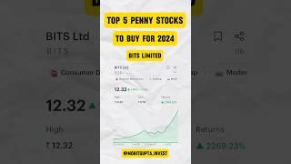 TOP 5 Penny Stocks To Buy For 2024