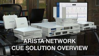 Arista CUE Solution Overview