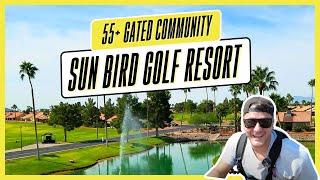 Let's tour Sunbird Golf Estates, a 55+ Gated community in Chandler, AZ