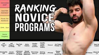 Ranking 30 Popular Novice Lifting Programs (Tier List)