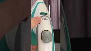 How To ADJUST The Iron Settings on an IRON- How to IRON For Beginners! #shorts