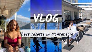 MONTENEGRO HOTEL REVIEW| THE TWO PLACES WE STAYED| VLOG