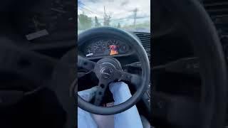 Street drifting POV BMW