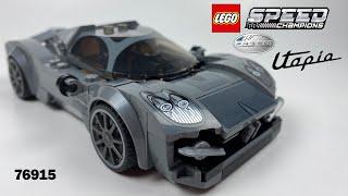 Lego Speed Champions 76915 - Pagani Utopia Stop Motion Build!