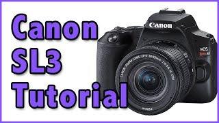 Canon SL3 Full Tutorial Training Overview | (Kiss 10, 200Dii) Video Manual