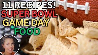 11 Easy Super Bowl Appetizers / Game Day Food Recipes