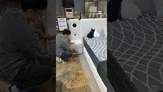 이렇게 팔아도 되나?최저가 도전 99만원!조명 호텔침대세트 매트리스 포함!갤럭시원단.모먼트가구 #가구추천 #가구 #침대추천 #호텔침대 #침대 #매트리스