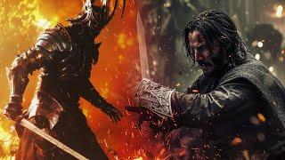 10 Million Mordor Forces VS John Wick & Space Marines City Defence in EPIC WARHAMMER 40K Battle